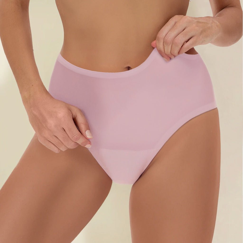 NEW: Seamless Leakproof High Waisted 5-Pack (Heavy Flow Pink Version) - Image 4