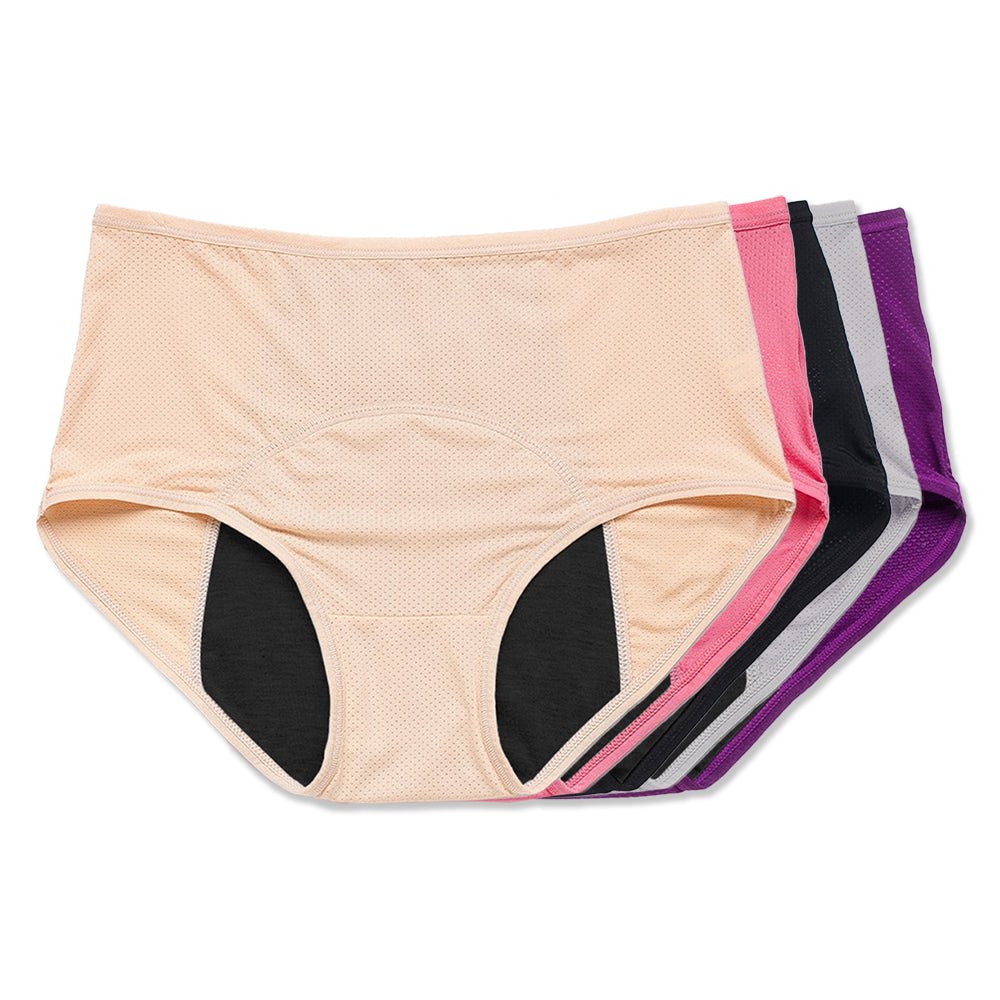 Comfy & Discreet Leakproof Underwear (Heavy Absorbency 5-Pack) - Image 5